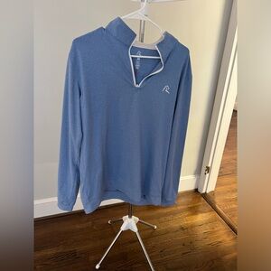 Blue Rhoback Quarter-Zip Pullover